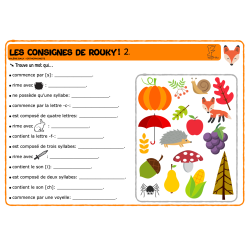 L'automne avec Rouky